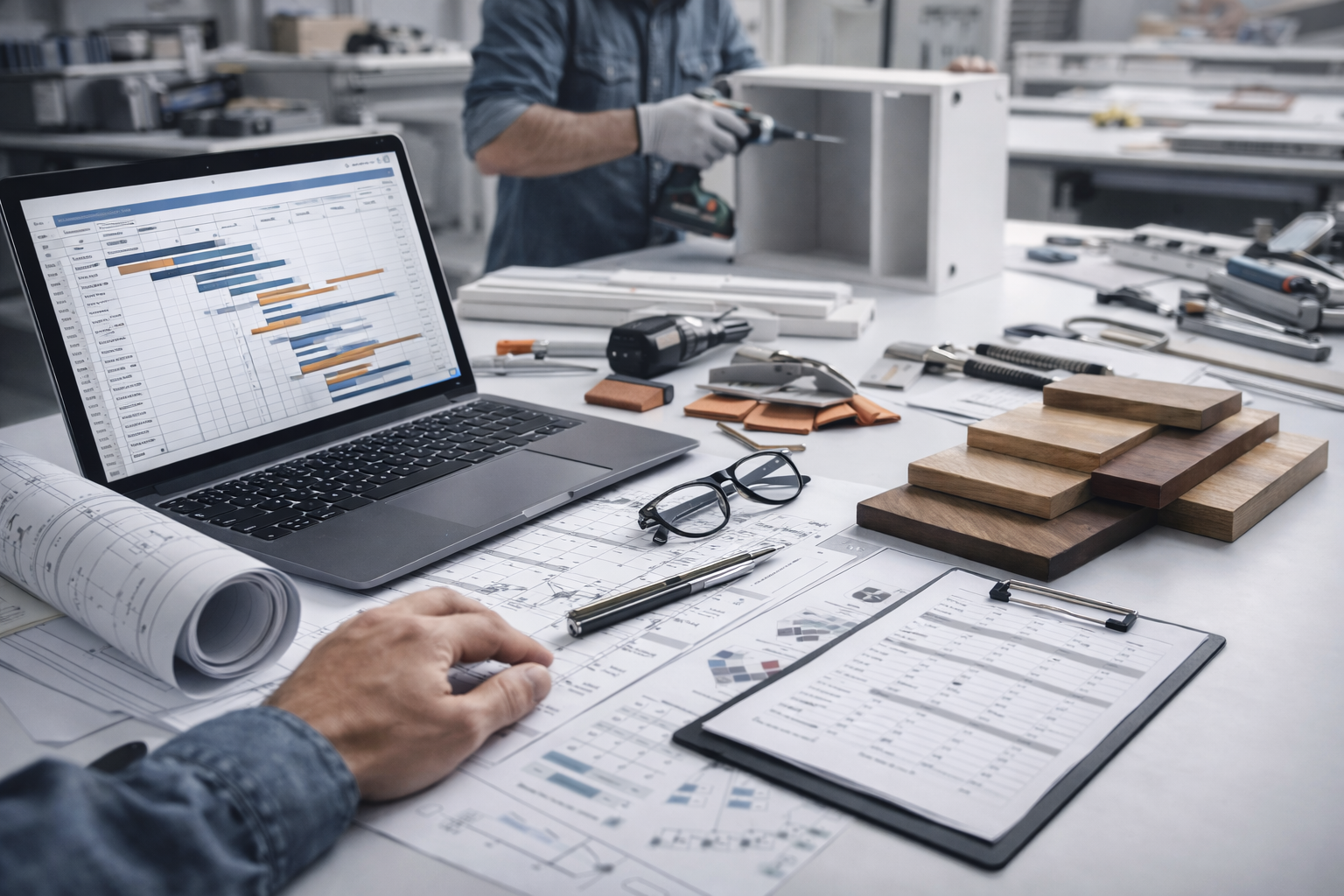 Gülsan Mobilya projeye özel üretim